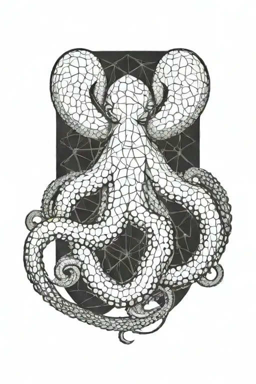 octopus tattoo design idea