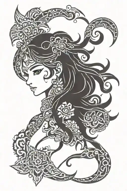 henna tattoo design idea