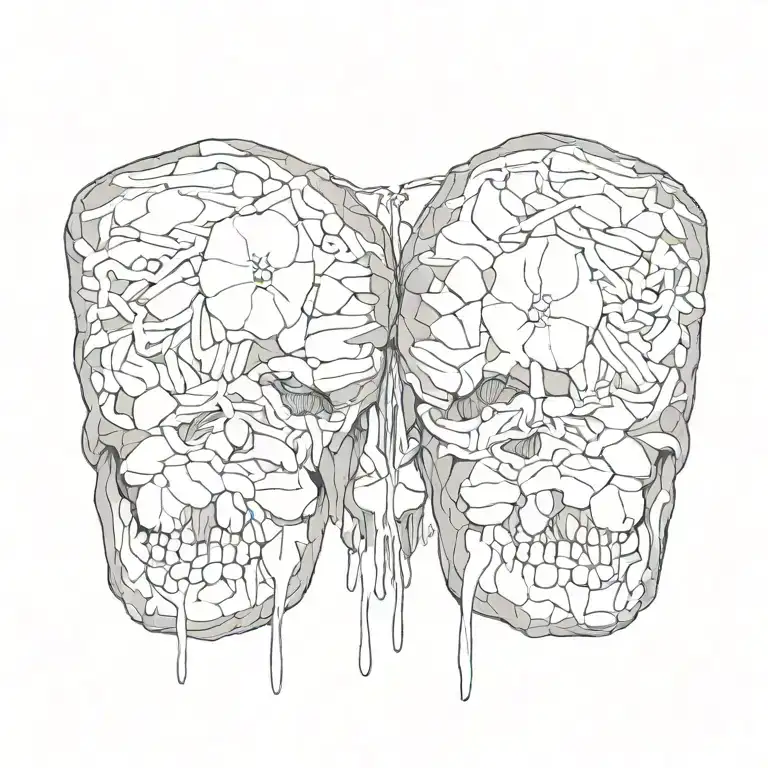 pain tattoo design idea