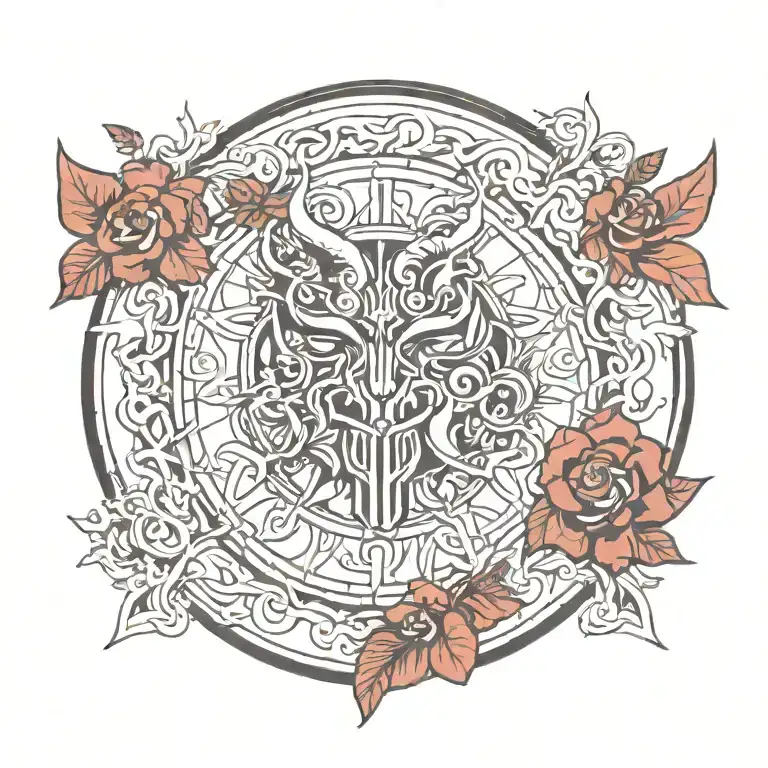 norse tattoo design idea