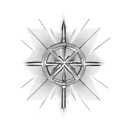 Christian Cross tattoo design idea