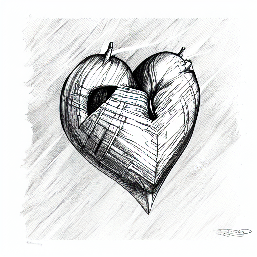 How to Draw a 3D Heart - Optical Illusion Drawing - Art by Ro