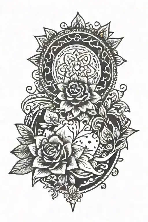 henna tattoo design idea