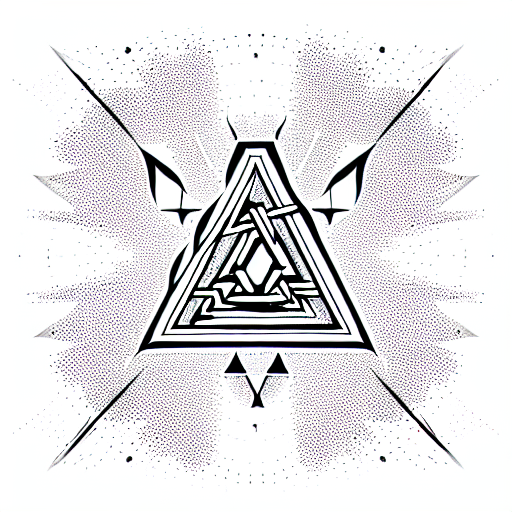 Tattoo Of Masonic All Seeing Eye Inside Triangle With Wings Isolated On  White Vector Illustration Royalty Free SVG Cliparts Vectors And Stock  Illustration Image 181582926