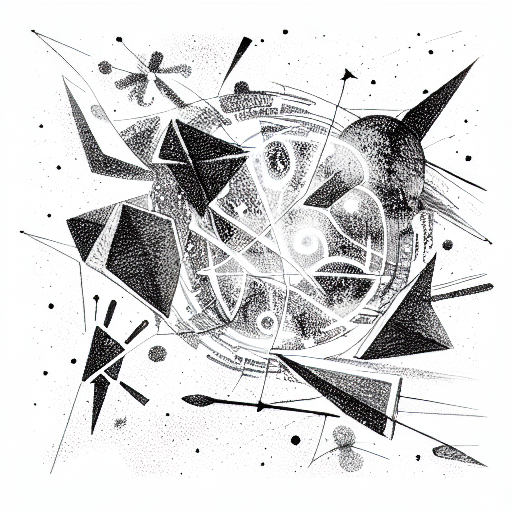 Constellation tattoo design idea