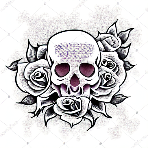 Download Tribal Skull Tattoos Free Png Image HQ PNG Image | FreePNGImg