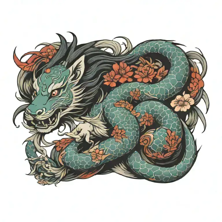 female tattoo design idea