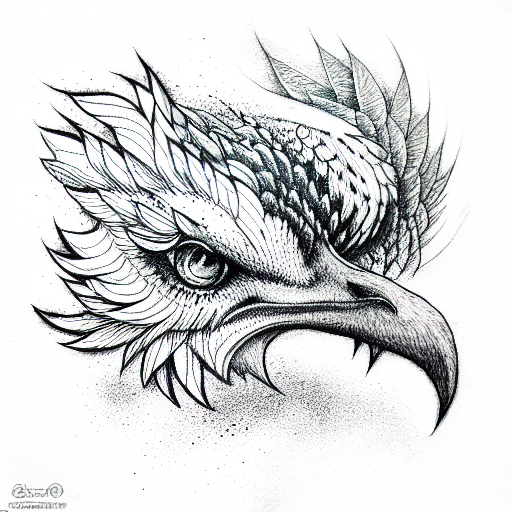 Griffin tattoo design idea