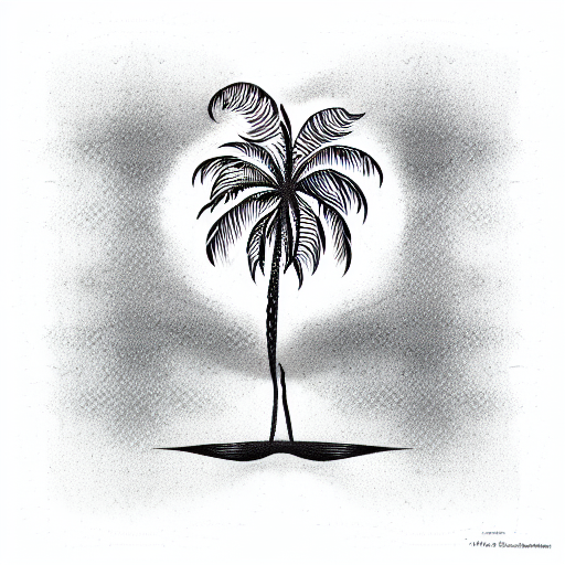 Southernology® Painted Palm Tree Decal