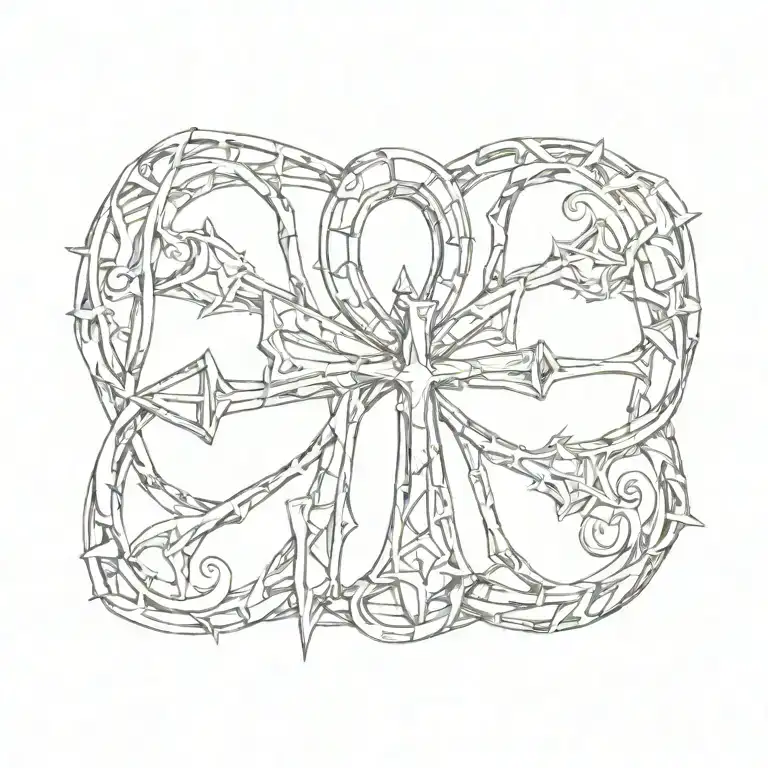 ankh tattoo design idea