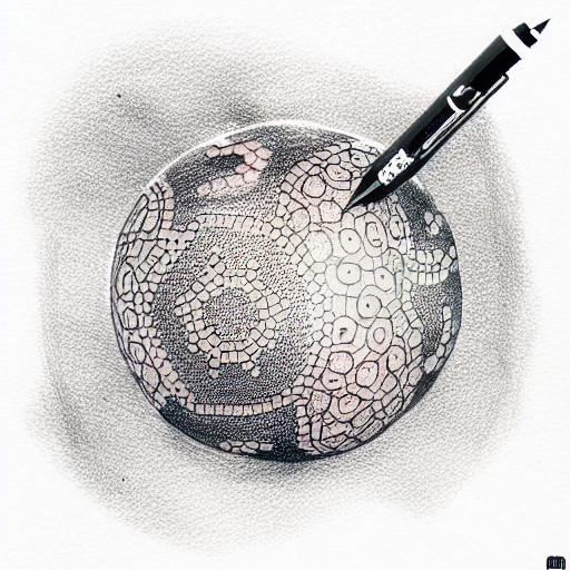 8 Ball tattoo design idea