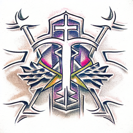 Ankh Symbol tattoo design idea