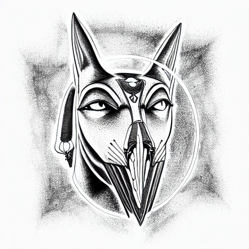 Anubis tattoo design idea