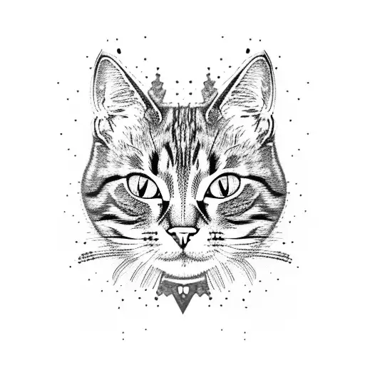 Pin on Cat tattoo designs
