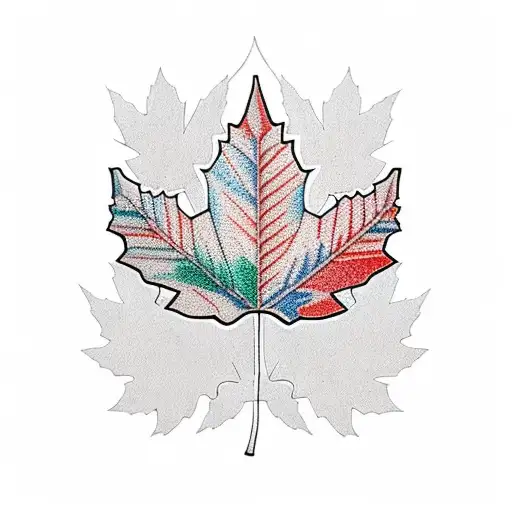 80 Maple Leaf Tattoo Designs For Men  Canadian And Japanese Ink
