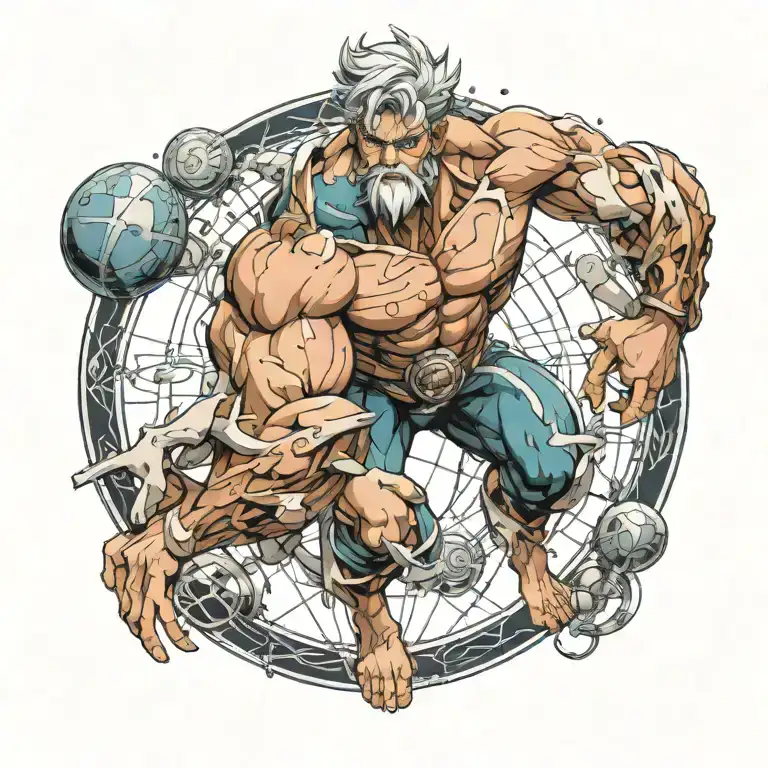 atlas tattoo design idea