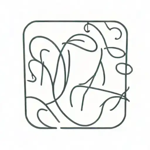 script tattoo design idea