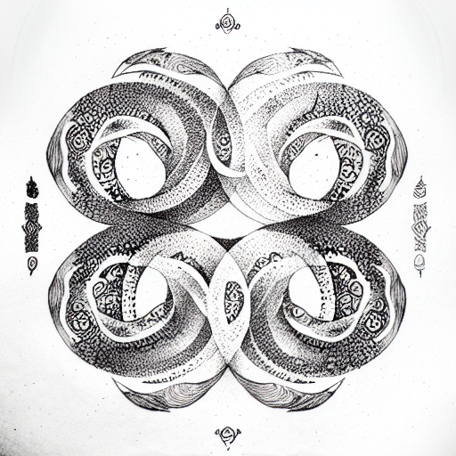 Yinyang tattoo design idea