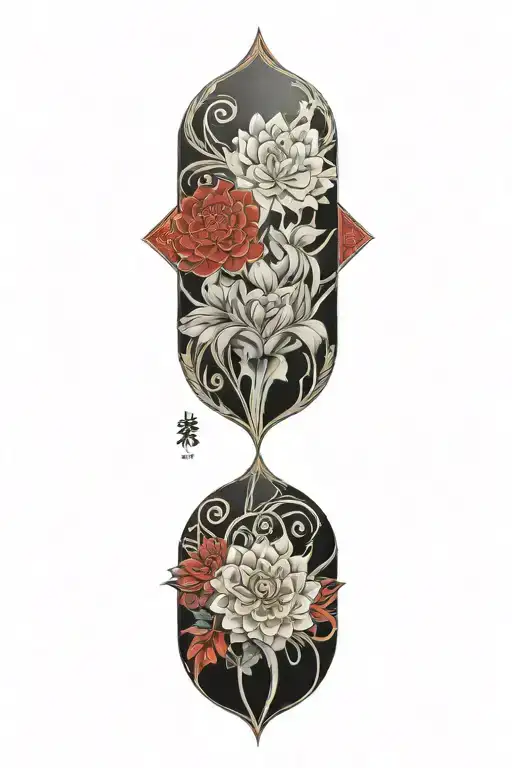 diamond tattoo design idea