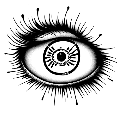 eye of the tiger tattoo design idea