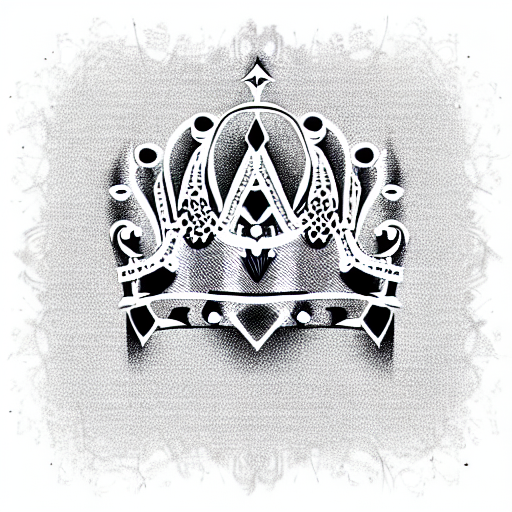Tribal Lion With Crown Tattoo PNG image - PNG #1280 - Free PNG Images |  Starpng