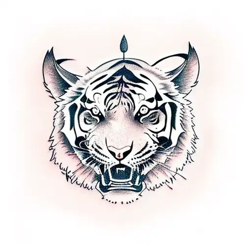 Traditional Tiger Tattoo Idea  BlackInk