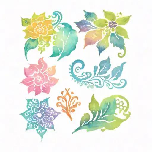 henna tattoo design idea