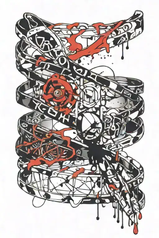 bracelet tattoo design idea