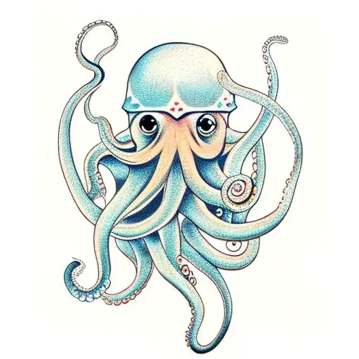 Japanese Octopus Tattoos Ideas Grey Ink Japanese Octopus With Japanese  Tribal HD wallpaper  Pxfuel