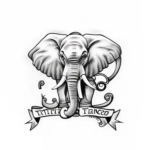 Pin by Ted Tacker on Tattoo | Elephant tattoos, Vintage tattoo design,  Tattoos