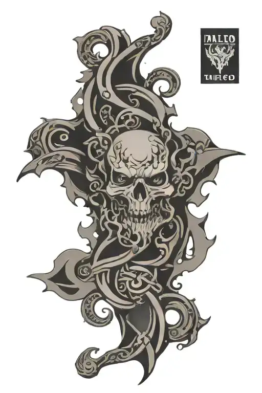 bracelet tattoo design idea