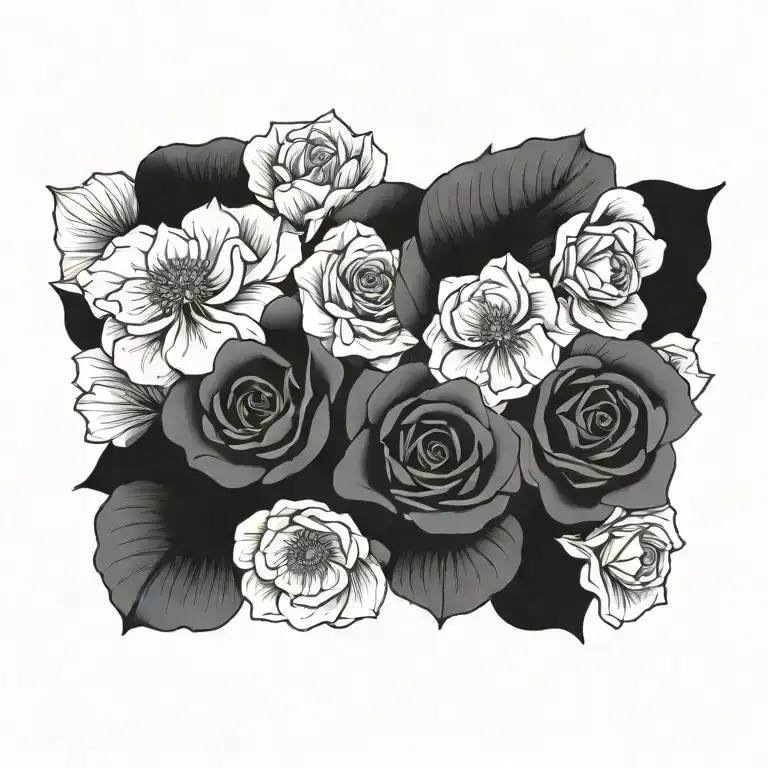 female tattoo design idea