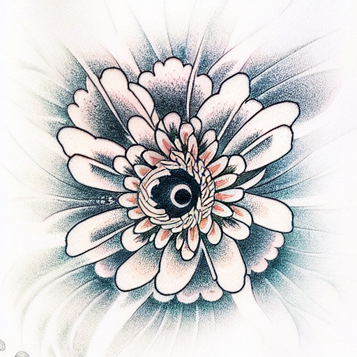 Daisy tattoo design idea