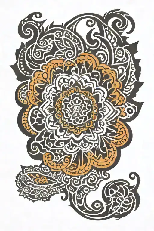 henna tattoo design idea