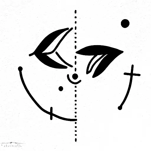 Sous le soleil tattoo design idea