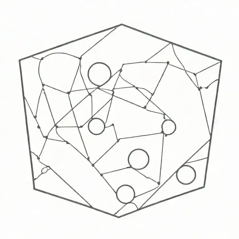 abstract tattoo design idea