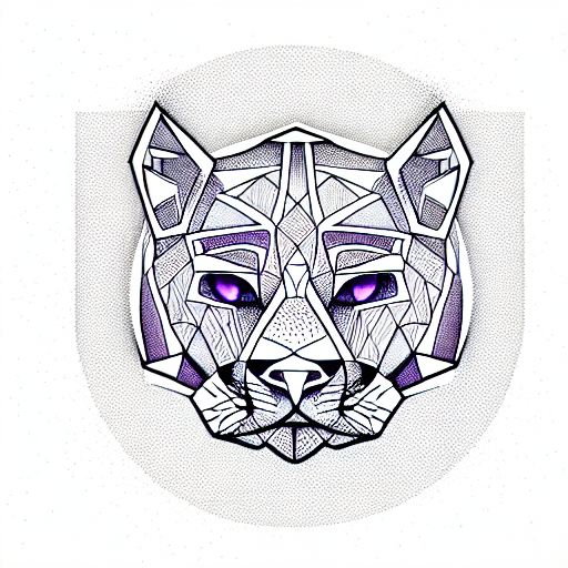 Panther tattoo design idea