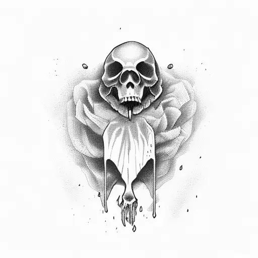 Grim Reaper tattoo design idea