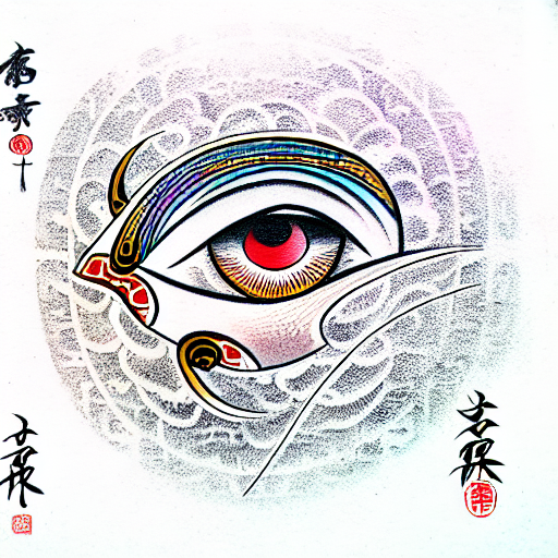 Eye of Horus tattoo design idea