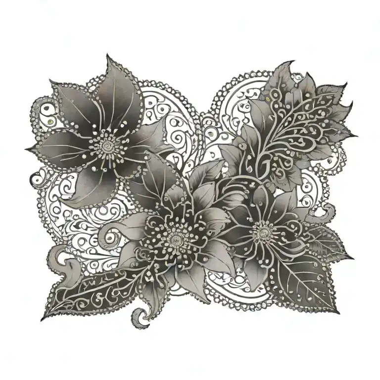 henna tattoo design idea