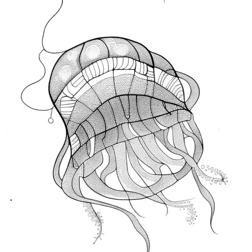 Jellyfish by Sam Park AWNS Brooklyn NY  rtattoos