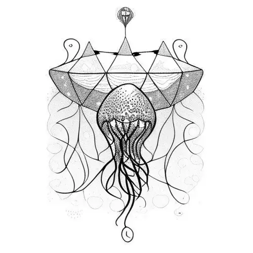 jellyfish tattoo by badbatter666 on DeviantArt