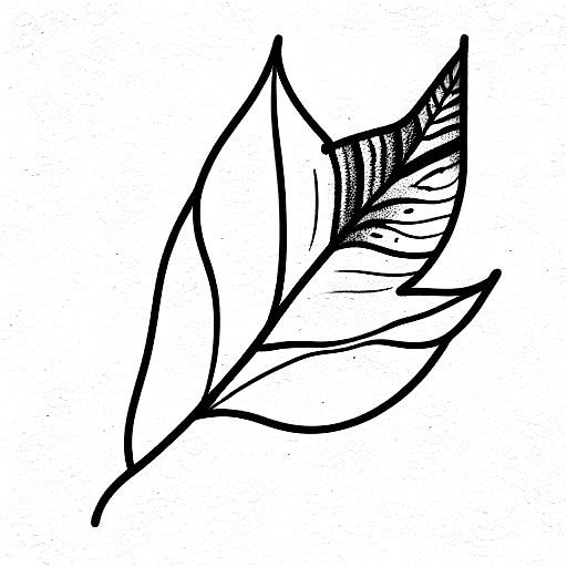 botanical vector illustration coloring page, simplicity, Embellishment,  monochrome, vector art, Outline print with botanica leaf of branch,  botanical leaves, and buds, minimalis botanical tattoo. 23915454 Vector Art  at Vecteezy