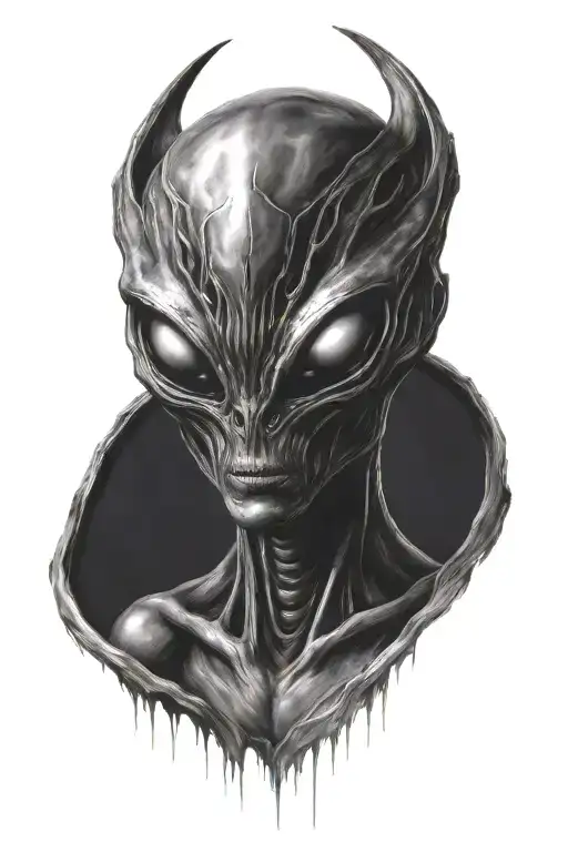 alien tattoo design idea
