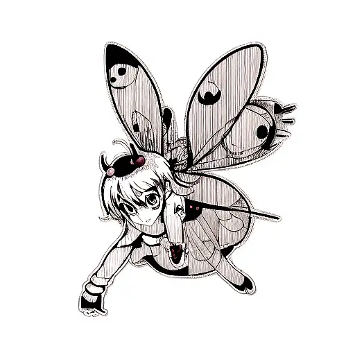 Ladybug tattoo design idea