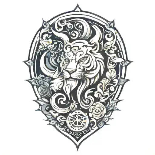 bicep tattoo design idea