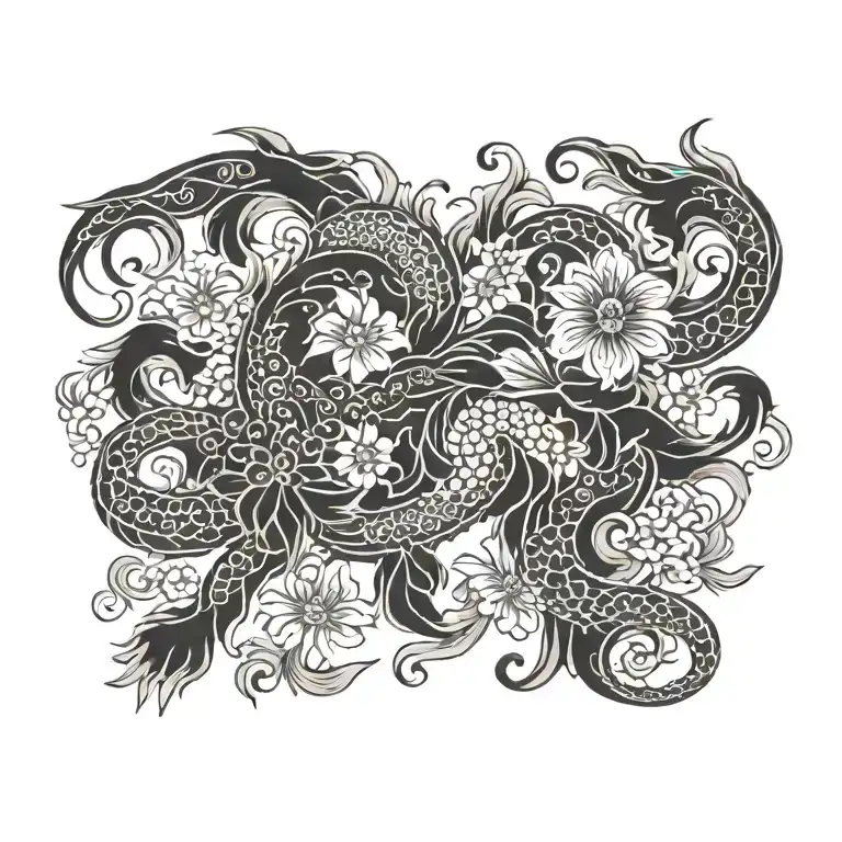 henna tattoo design idea