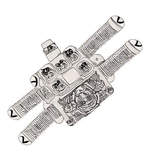 Dice tattoo design idea