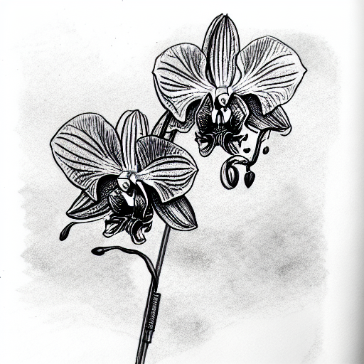 100 Pretty Orchid Tattoo Designs and Meanings