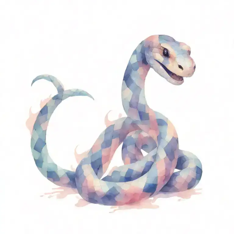 snake tattoo design idea